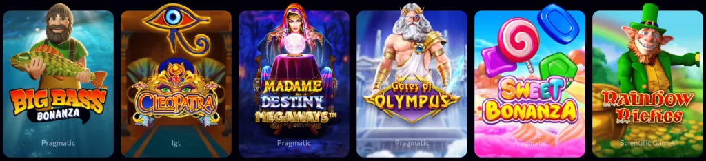 Catalogue de Jeux Disponibles Aphrodite